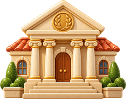 Sticker: a museum